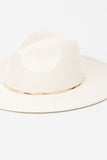 Fame Slice of Chic Herringbone Chain Fedora