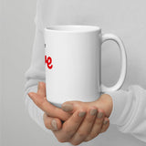 White Do What You Love mug